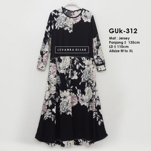 GUk-312 Gamis Payung GUk